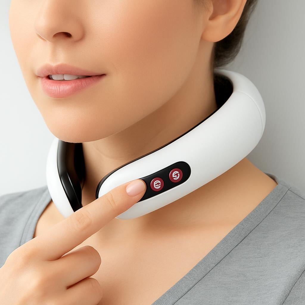 Masseur Cervical Chauffant – Massage Relaxant & Anti-Tension