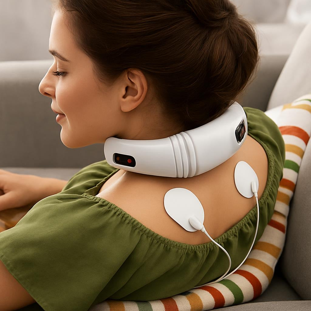 Masseur Cervical Chauffant – Massage Relaxant & Anti-Tension
