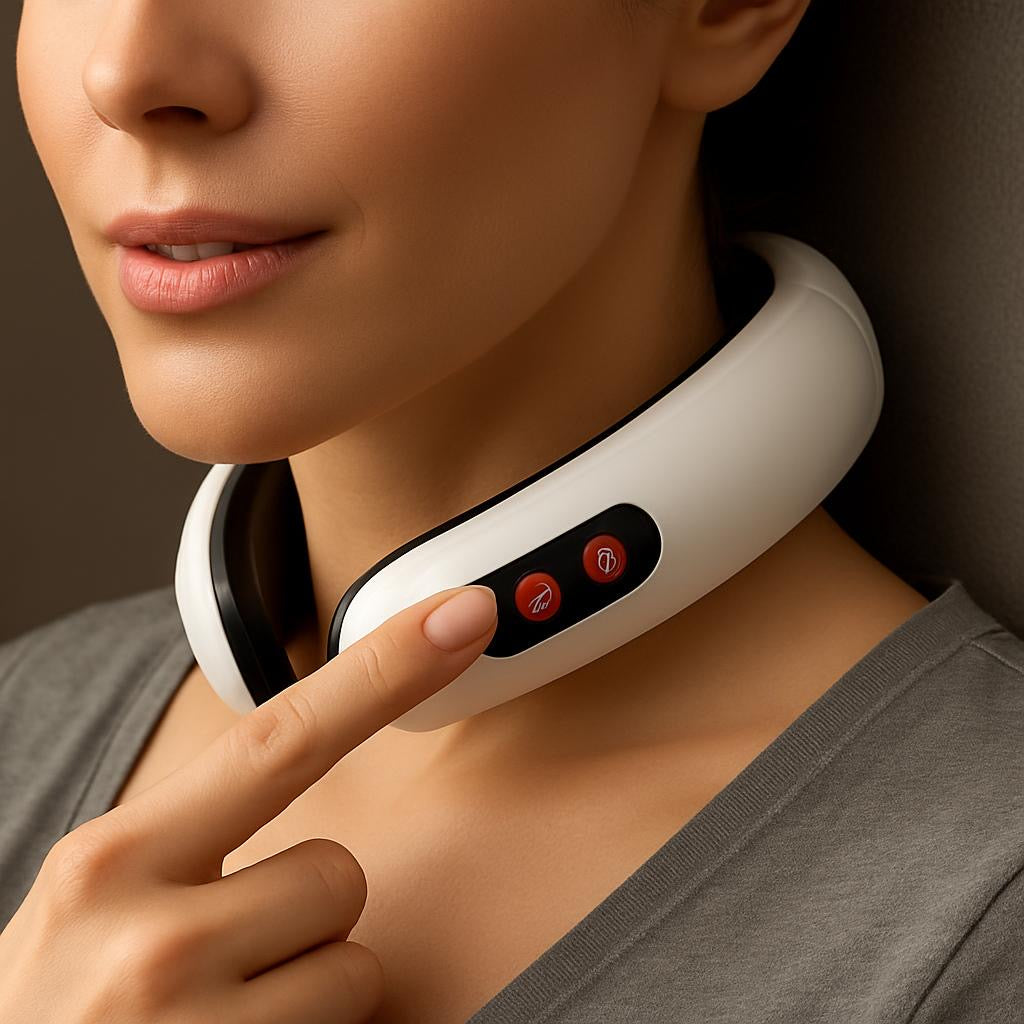 Masseur Cervical Chauffant – Massage Relaxant & Anti-Tension